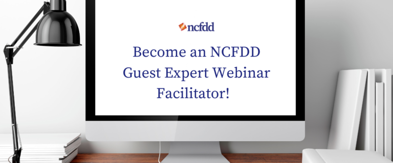NCFDD Guest Webinar