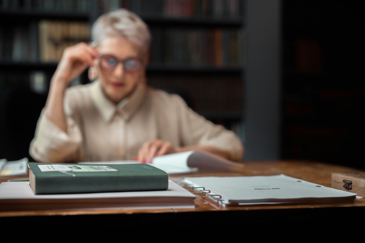 woman writing