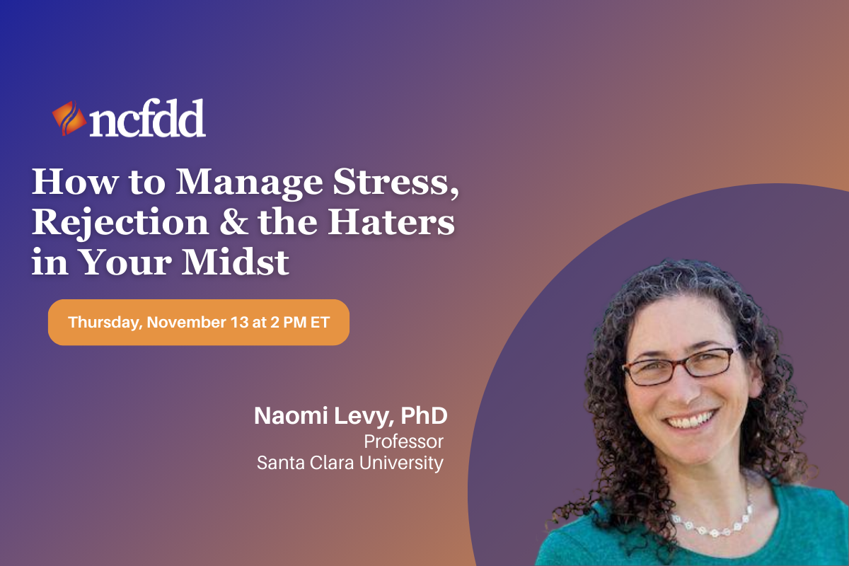 How to Manage Stress, Rejection & the Haters in your Midst