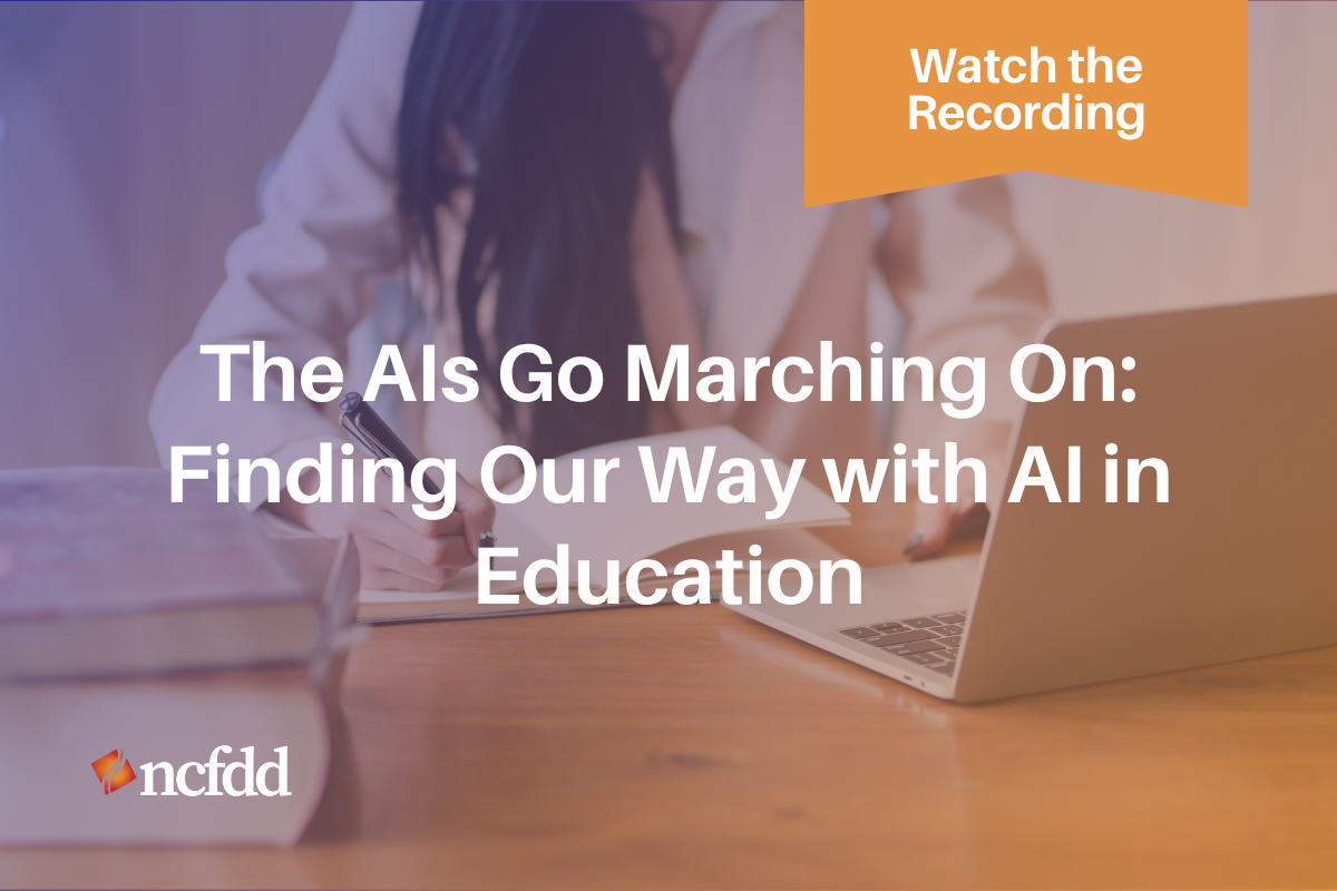 Finding Our Way with AI in Education Webinar