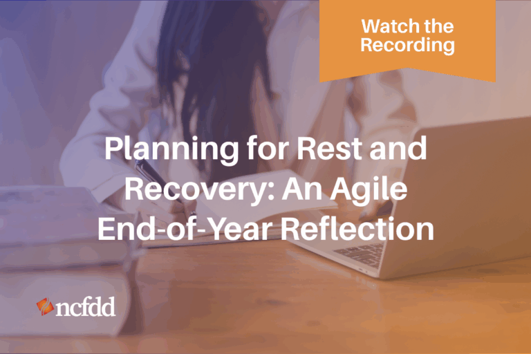 Planning for Rest and Recovery Webinar