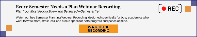 Webinar Recording: Every Semester Needs a Plan