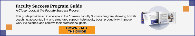 Faculty Success Program Guide Download