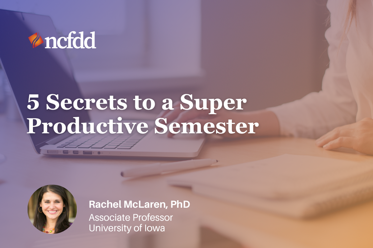 5 Secrets to a Super Productive Semester