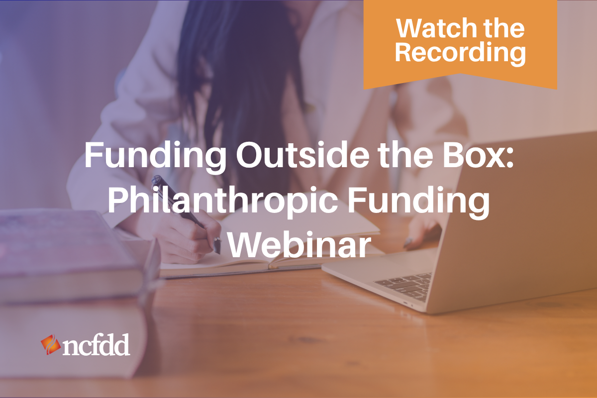 Funding Outside the Box: Philanthropic Funding Webinar