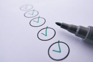 Faculty member evaluating a research funding opportunity before deciding whether to apply